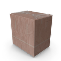 Transparent Cargo Pallet Cover PNG & PSD Images