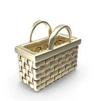 Gold Basket PNG & PSD Images