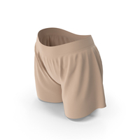 Beige Women Comfy Shorts PNG & PSD Images