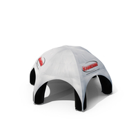 Inflatable Dome Tent Black White PNG & PSD Images