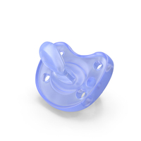 Prop Pacifier Blue PNG & PSD Images