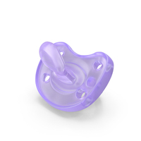 Prop Pacifier Purple PNG & PSD Images