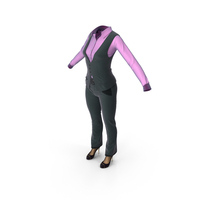 Business Attire Female Outfit PNG & PSD Images