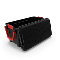 Plastic Open Red Heavy Duty Toolbox PNG & PSD Images