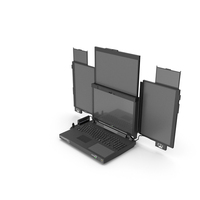 Laptop Expanscape Aurora PNG & PSD Images