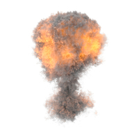 Nuclear Explosion PNG & PSD Images