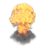 Nuclear Explosion PNG & PSD Images