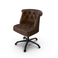 Treviso Tufted Desk Chair PNG & PSD Images
