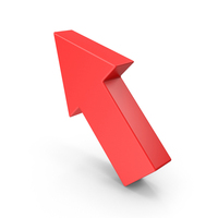 Diagonal Arrow Up PNG & PSD Images