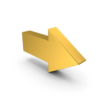 Gold Arrow PNG & PSD Images