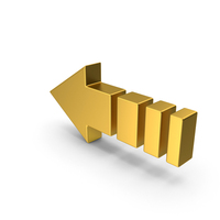 Gold Arrow PNG & PSD Images