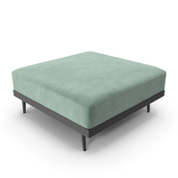Green Pouf PNG & PSD Images
