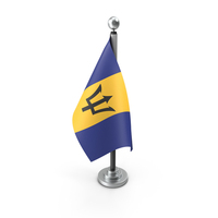 Barbados Table Flag PNG & PSD Images