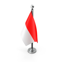 Indonesia Table Flag PNG & PSD Images