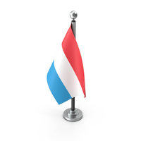 Luxembourg Table Flag PNG & PSD Images