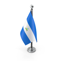 Nicaragua Table Flag PNG & PSD Images