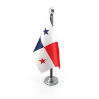 Panama Table Flag PNG & PSD Images