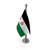 Sahrawi Arab Democratic Republic Table Flag PNG & PSD Images