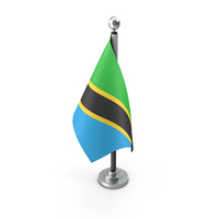 Tanzania Table Flag PNG & PSD Images