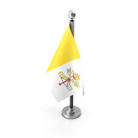 Vatican City Table Flag PNG & PSD Images