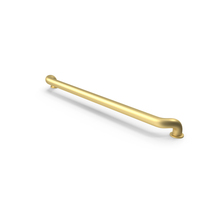 Door Handle Vintage Long Gold PNG & PSD Images