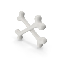Cartoon Crossed Bones PNG & PSD Images