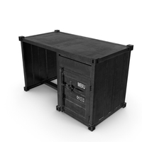Sea Container Desk PNG & PSD Images