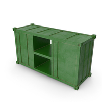 Sea Container TV Console PNG & PSD Images