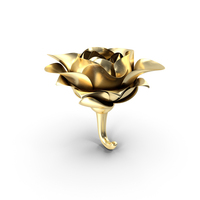 Gold Flower PNG & PSD Images