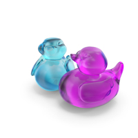 Glass Ducks PNG & PSD Images