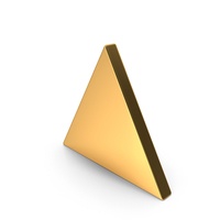 Triangle Gold PNG & PSD Images