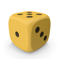 Dice Yellow PNG & PSD Images
