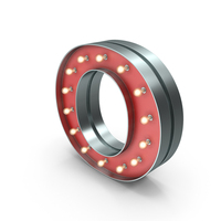 Marquee Letter O PNG & PSD Images