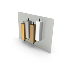 Cubic Panel Candlestick Chart PNG & PSD Images