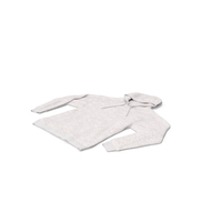 Hooded Sweatshirt Female No Pocket Blank White PNG & PSD Images