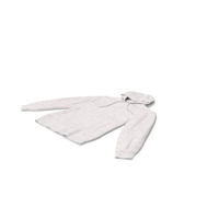Hooded Sweatshirt Female No Pocket Blank White PNG & PSD Images