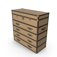 Mayfair Rattan Chest PNG & PSD Images