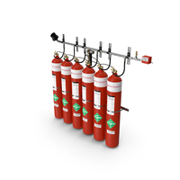 Dioxide Fire Extinguisher System PNG & PSD Images