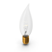 Flame Candelabra Light Bulb PNG & PSD Images