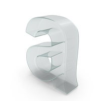 Glass Lowercase Letter A PNG & PSD Images