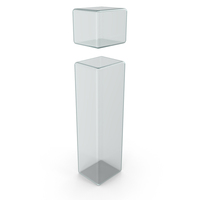 Glass Lowercase Letter I PNG & PSD Images