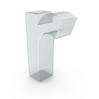 Glass Lowercase Letter R PNG & PSD Images
