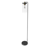 Floor Lamp Bronze Brass PNG & PSD Images
