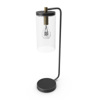 Table Lamp Bronze Brass PNG & PSD Images