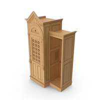 Confessional Aspen Wood PNG & PSD Images
