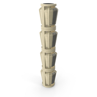 Sci-Fi Large Ceiling Air Conditioner Large Column PNG & PSD Images