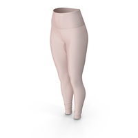 Beige Simple Yoga Pant PNG & PSD Images