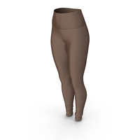 Brown Simple Yoga Pant PNG & PSD Images