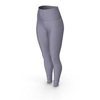 Violet Simple Yoga Pant PNG & PSD Images