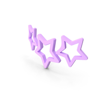 Three Star Circler Rating Frame PNG & PSD Images